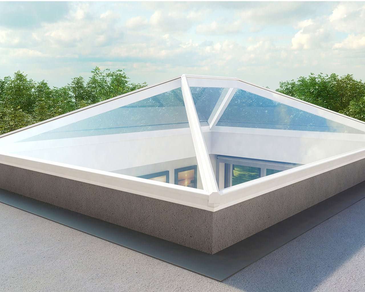 pyramid skylight