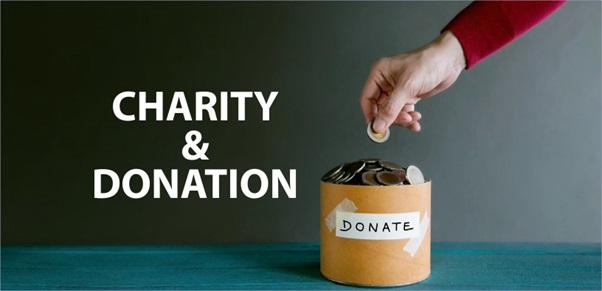 donate money to a charity in India